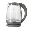 Adler | Virdulys | AD 1286 | Standartinis | 2200 W | 2 L | Plastikas/Stiklas | 360° besisukantis pagrindas | Pilka/Skaidri