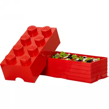 Lego Stapelbare Storage Box 8 Raudona 4004 (40041730)