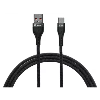 Tracer 47486 USB A - Lightning M/M 1m kabelis raudonas