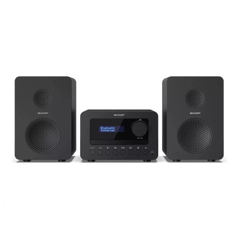 Sharp TOKYO FM Hi-Fi mikro sistema | XL-B514(BK) | AUX įvestis | Bluetooth | CD grotuvas | FM radijas