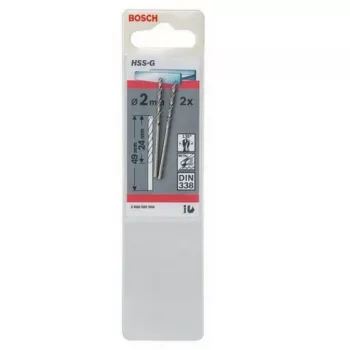 Sukamasis grąžtas Bosch metalo grąžtas HSS-G DIN 338