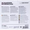 Esperanza EBS016W asmeninės svarstyklės, kvadratinės, baltos, elektroninės