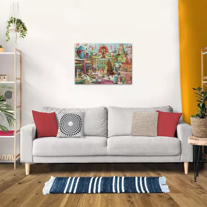 Dėlionė Ravensburger Sweet Street 1000 dalių – 1000 dalių dėlionė nuo Ravensburger