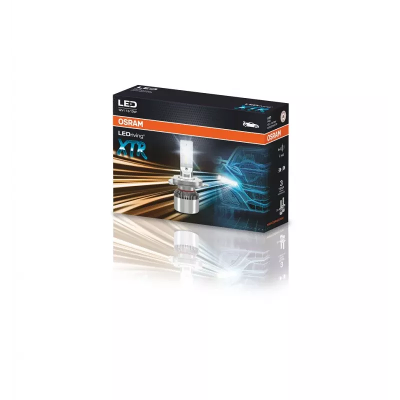 LED priekiniai žibintai Ledvance LEDriving XTR H4 64193DWXTR, 2 vnt. rinkinys