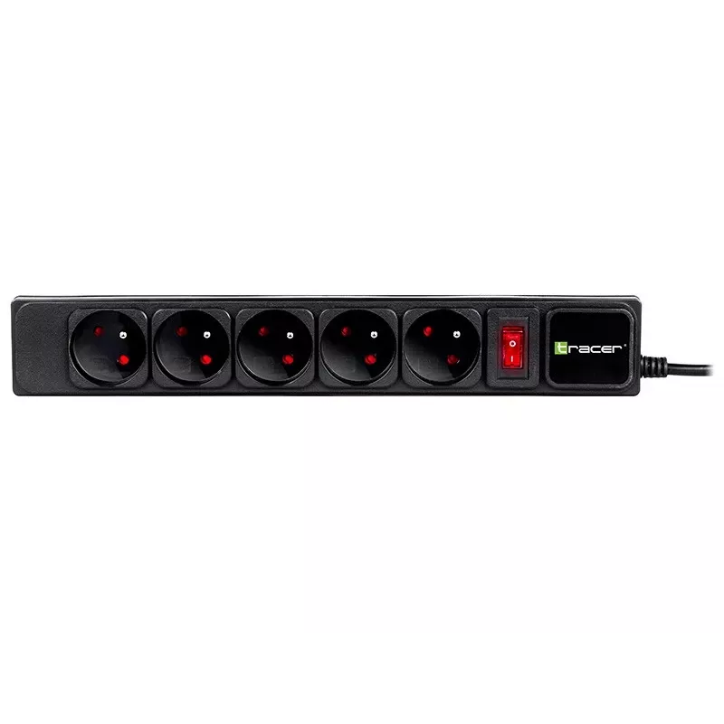 Tracer PowerWatch juodas 5 kintamosios srovės lizdai 3 m C tipo