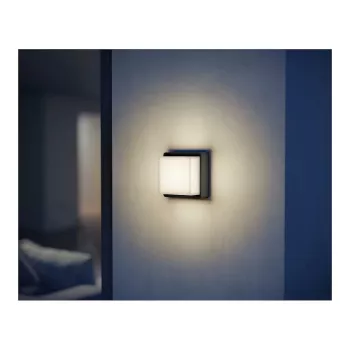 Lauko sieninis šviestuvas Steinel L 845 SC, LED nekeičiamas 9 W, antracitinis, aliuminis/plastikas, 160°/5 m