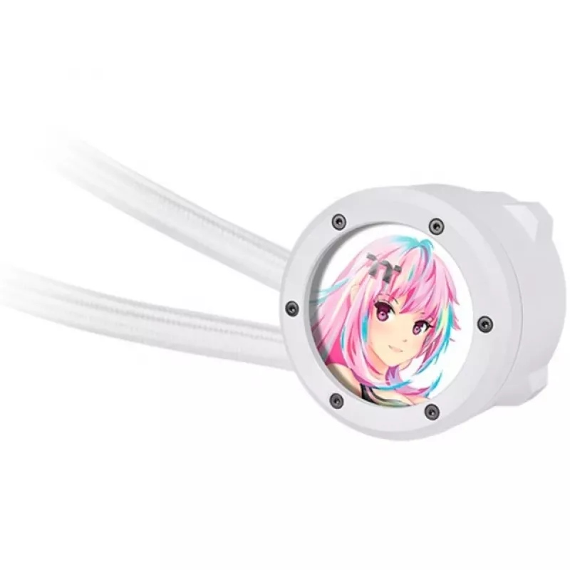 Viskas viename skysčio aušintuvas Thermaltake TH360 V2 Ultra EX ARGB 12 cm baltas