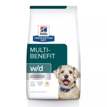 HILL'S Prescription Diet w/d Digestive Svoris Diabetes Management – sausas šunų ėdalas – 10 kg