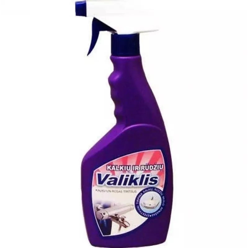 Kalkių ir rūdžių valymo skystis, su purkštuku, 500 ml