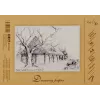 Piešimo ir eskizavimo popierius SMLT A4, 160 g/m², 20 lapų, klijuotas