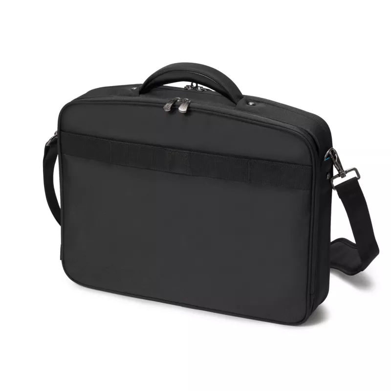 Portfelis DICOTA Eco Multi PRO 11–14,1 col. juodas Nešiojimo rankena Peties diržas