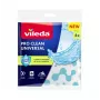 Valymo šluostė VILEDA Pro Clean 179370 — universali fermentais apdorota šluostė, drėgnam naudojimui, pakuotėje 4 vnt.