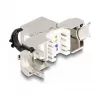 DeLOCK Keystone modulis RJ45 lizdas į LSA Cat.6A STP su fiksavimo spaustuku