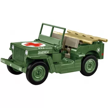 Statybiniai blokeliai COBI Medical Willys MB 130 vienetų 6 metai