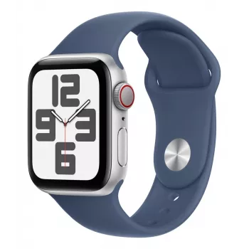 Apple MYJ23ZM/A išmanusis dėvimosios įrangos dirželis, mėlynas fluoroelastomeras