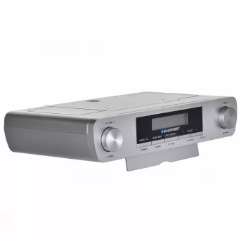 Virtuvės radijas BLAUPUNKT KR14BT su Bluetooth, FM, LED ekranu, 2x0,8W, maitinamas iš tinklo / baterijomis, pilkas