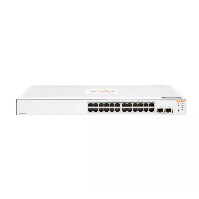 HPE Aruba Networking Aruba Instant On 1830 24G 2SFP valdomas L2 Gigabit Ethernet (10/100/1000) 1U jungiklis