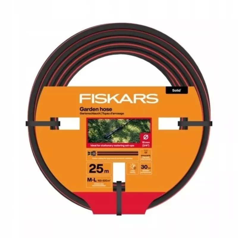 Sodo žarna Fiskars 19 mm skersmuo 25 m ilgis
