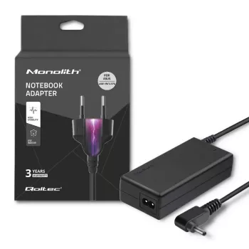 Qoltec 51506.45W maitinimo adapteris ASUS | 45W | 19V | 2.37A | 4.0*1.35 | +maitinimo laidas