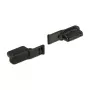 Kištukinio lizdo apsauginis dangtelis DELOCK 64033, juodas, 5×12,5×3,5 mm, pakuotėje 10 vnt.