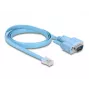 DeLOCK adapteris RS-232 DB9 laido galas – RJ45 laido galas 1 m