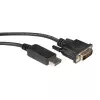 ROLINE DisplayPort kabelis DP ST - DVI ST 1,0 m (11.04.5613)