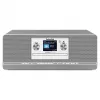 TechniSat DIGITRADIO 372 CD IR internetinis analoginis ir skaitmeninis radijas, antracito, sidabro