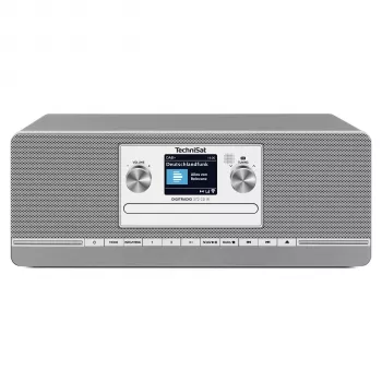 TechniSat DIGITRADIO 372 CD IR internetinis analoginis ir skaitmeninis radijas, antracito, sidabro