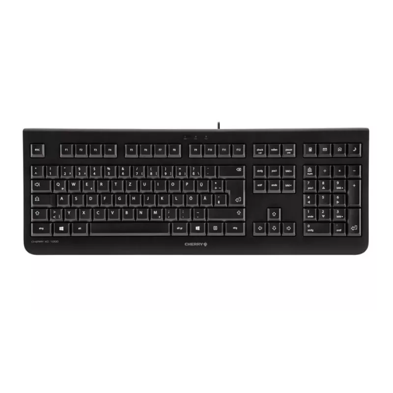 CHERRY KC 1000 klaviatūra universali USB QWERTY itališka juoda
