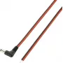 VOLTCRAFT žemos įtampos jungiamasis kabelis žemos įtampos kištukas – kabelis, atviras galas 5,5 mm 2,5 mm 2 m 1 vnt. (93025c179)