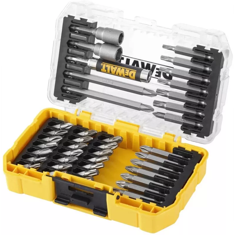 Atsuktuvų antgalių rinkinys DeWALT DT70702-QZ 40 vnt. nerūdijantis plienas