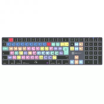 Logickeyboard LKB-PPROCC-TM-UK klaviatūra, biuro, Bluetooth, QWERTY, anglų, pilno dydžio