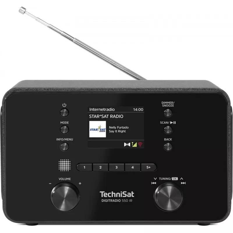 Asmeninis radijas TechniSat DigitRadio 550 IR Skaitmeninis DAB+ FM 100W