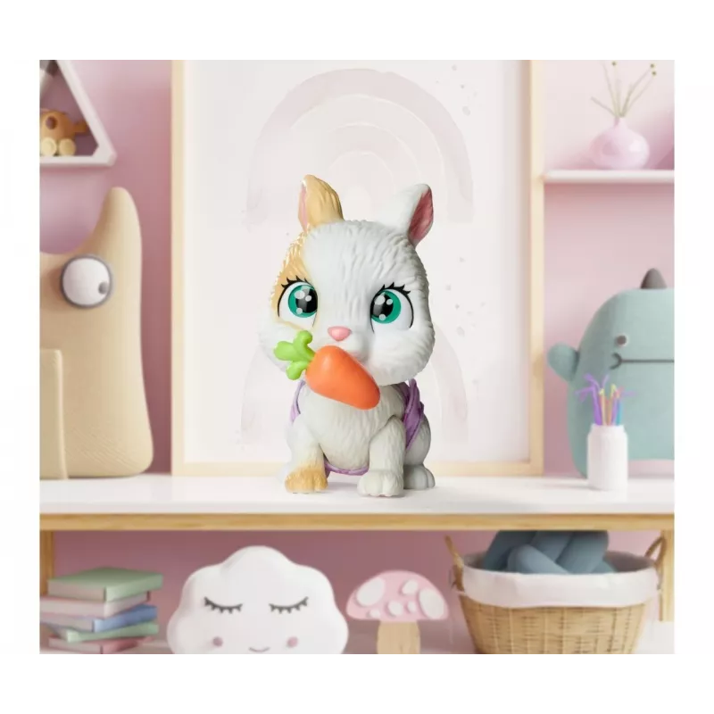 Minkštas žaislas SIMBA Pamper Petz Triušis (Vystyklų Gauja) modelis 105953052, minkštas pliušinis gyvūnas