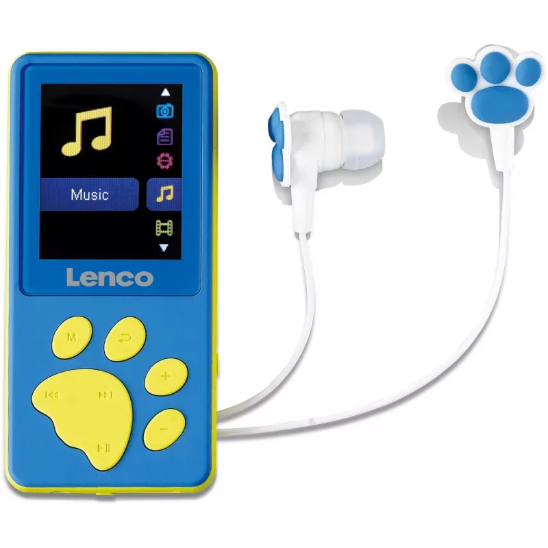 Lenco XEMIO-560BU MP3-/MP4 grotuvas 8 GB mėlynas (XEMIO-560BU)