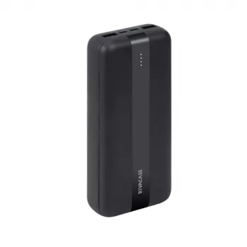 Maitinimo bankas USB 20000MAH/VA2081 Juodas Rivacase