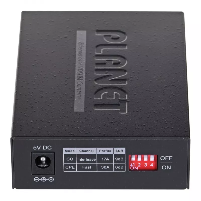 Planet VC-231G tiltas/kartotuvas 1000 Mbit/s Tinklo tiltas Juodas
