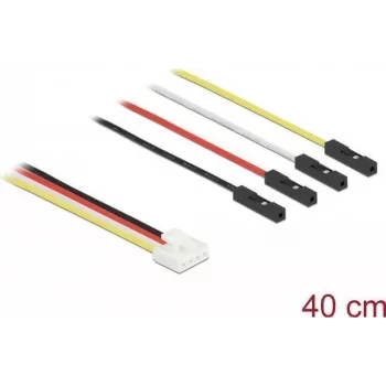 DeLOCK konversijos IOT Grove laidas 4 x kištukinis kontaktas į 4 x movinius trumpiklius 40 cm