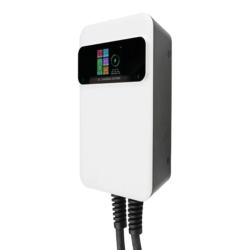Sieninis įkroviklis Besen SQ20-11KW-APP 11 kW Type 2 elektromobilių įkroviklis, montuojamas ant sienos