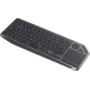 Renkforce RF-WLBTKB-300 belaidė Bluetooth klaviatūra vokiška QWERTZ juoda integruota (RF-6746416)