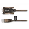 Adapter USB 2.0 Type-A į Serial RS-232 D-Sub 9 kontaktų kištukas DeLOCK 62646