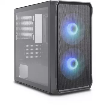 Stalinio kompiuterio korpusas Silentware Air 10 (AIR10) — vidutinio dydžio bokštinis korpusas ATX/mATX sistemoms