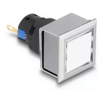 Pramoninės mašinos LED lemputė DELOCK 22058 — 1 LED, IP40/IP65, AC 250V, 5A, 25×42×25 mm