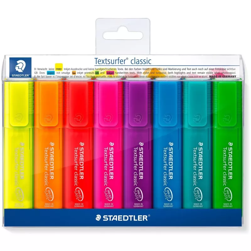 Marker Staedtler 364 P WP8 Įvairiaspalvis 8 vnt.