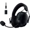 BlackShark V3 Pro, žaidimų ausinės juodos, ANC, 2,4 GHz adapteris, Bluetooth, USB, 3,5 mm lizdas