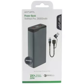 Nešiojama baterija 4smarts VoltHub Pro 26800 mAh