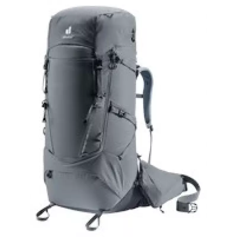 Kuprinė DEUTER Aircontact Core 65+10 SL — 65+10 L, SL pritaikymas, grafito-juoda