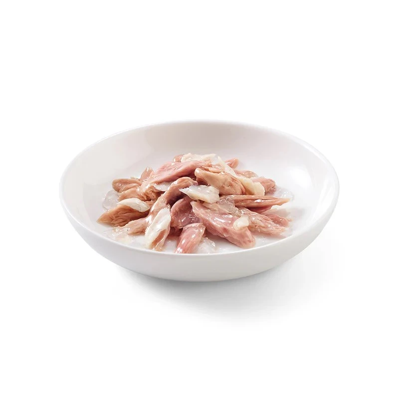 Šlapias kačių ėdalas Agras Pet Foods Schesir Tunas su jūros ešeriu drebučiuose, 6 × 50 g (300 g), suaugusioms katėms