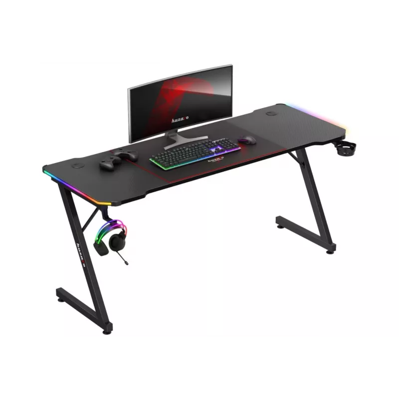 Huzaro Hero 4.8 RGB - žaidimų stalas