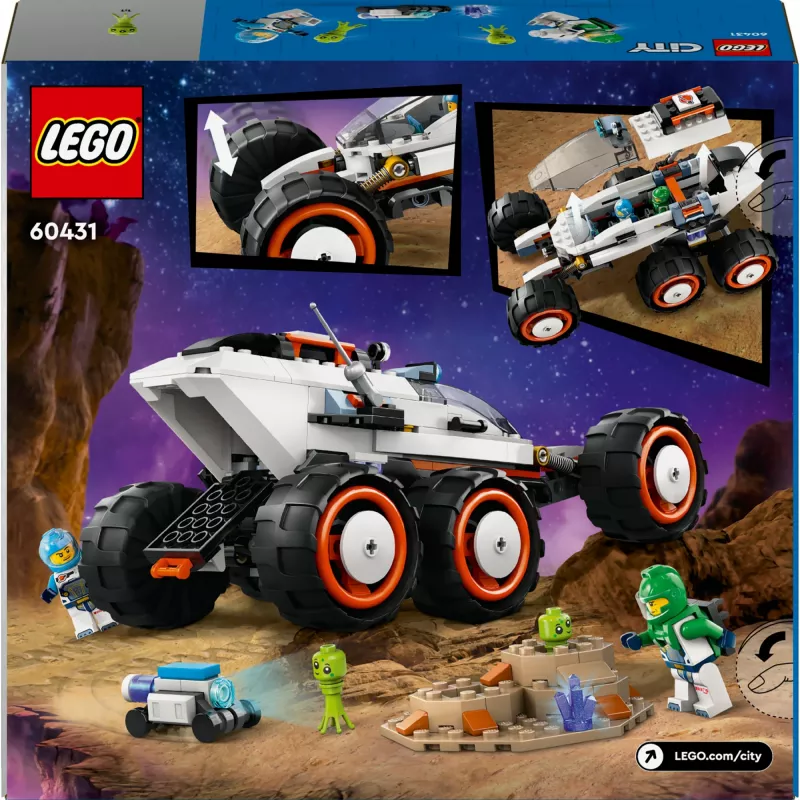 Lego City 60431 Kosmoso tyrinėtojo roveris ir ateivių gyvybė